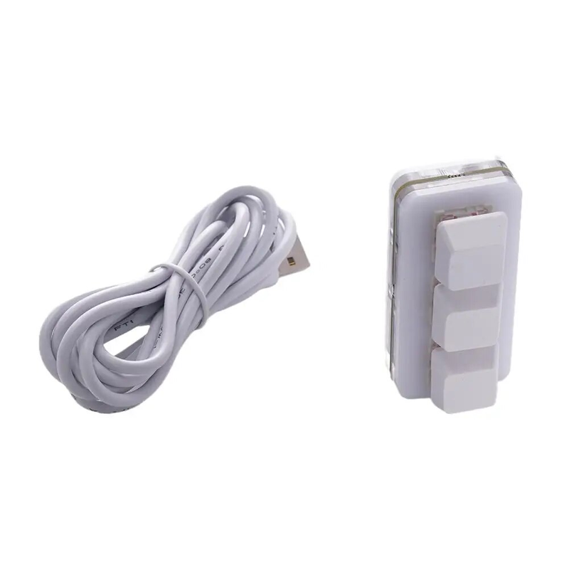 Aangepaste Mini USB 3 sleutels programmeren ro Kopiëren Plakken Knippen Keypa HID Driver Gratis ondersteuning Re Switch Mechanisch_voghion.com