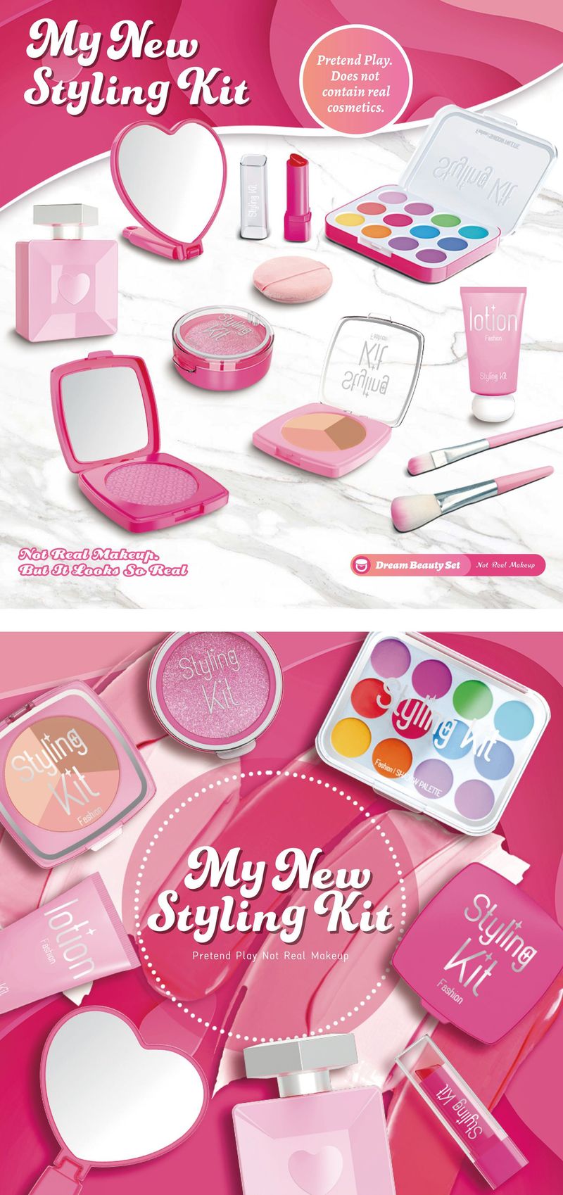 Cross Border Girls Pretend House Cosmetics Set Simulation Nail Art Lipstick Eye Shadow Can Not Be Smeared Makeup Toys Wholesale_voghion.com