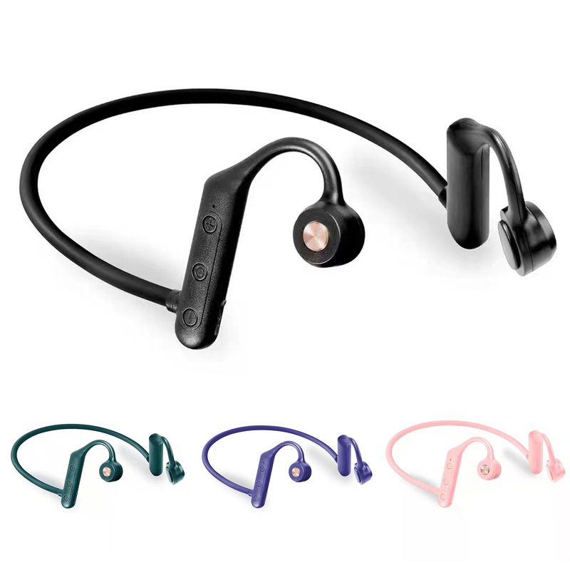 Bežične slušalice s kukicom za uho, koštana vodljivost IPX5, vodootporne 3D stereo sportske Bluetooth kompatibilne 5.0 slušalice za mobilne uređaje_voghion.com