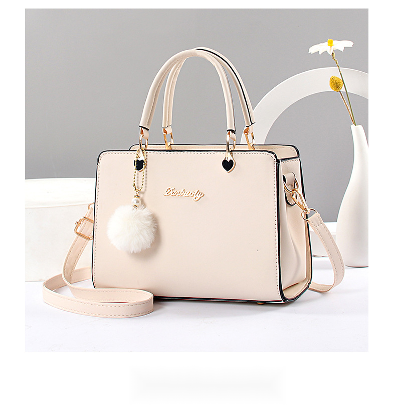 2024 Minimalist Women's Handbag With Large Capacity, 2024 New Textured Square Crossbody Bag, Temperament, Versatile For_voghion.com