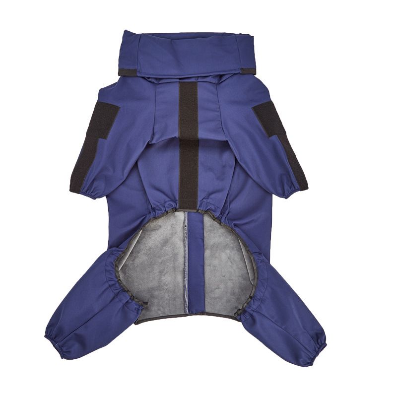 Nuovo impermeabile riflettente per cani di taglia grande, alla moda, a quattro zampe, con braccioli attaccabili_voghion.com