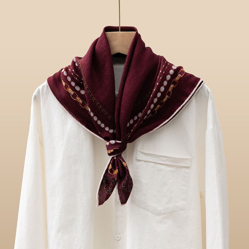 Winterlicher Seidenwollschal für Damen, hochwertiger, roter, bedruckter Angora-Schal, Kaschmir-Feeling, Großhandel_voghion.com