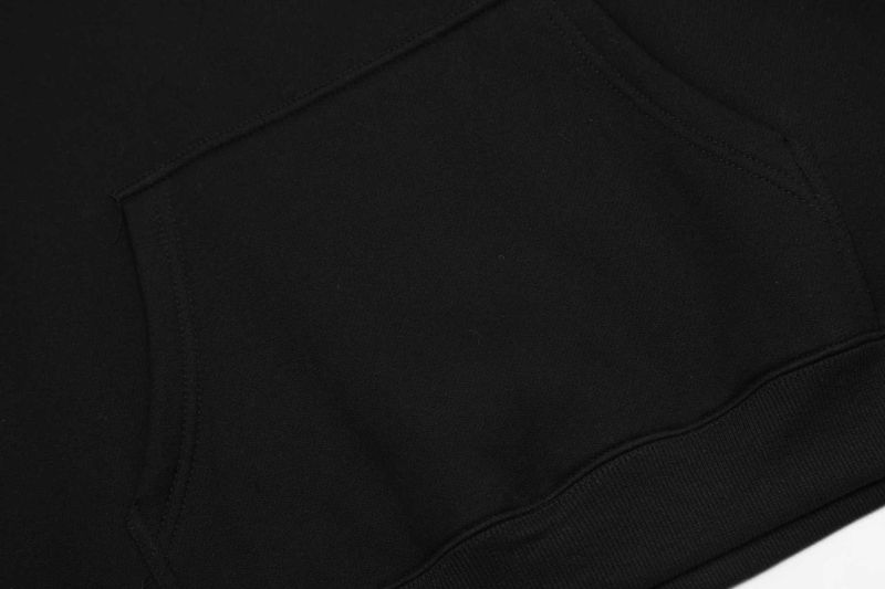 Felpa con cappuccio stampata, stile americano, alla moda, autunno inverno 2024, foderata in pile, calda e casual._voghion.com