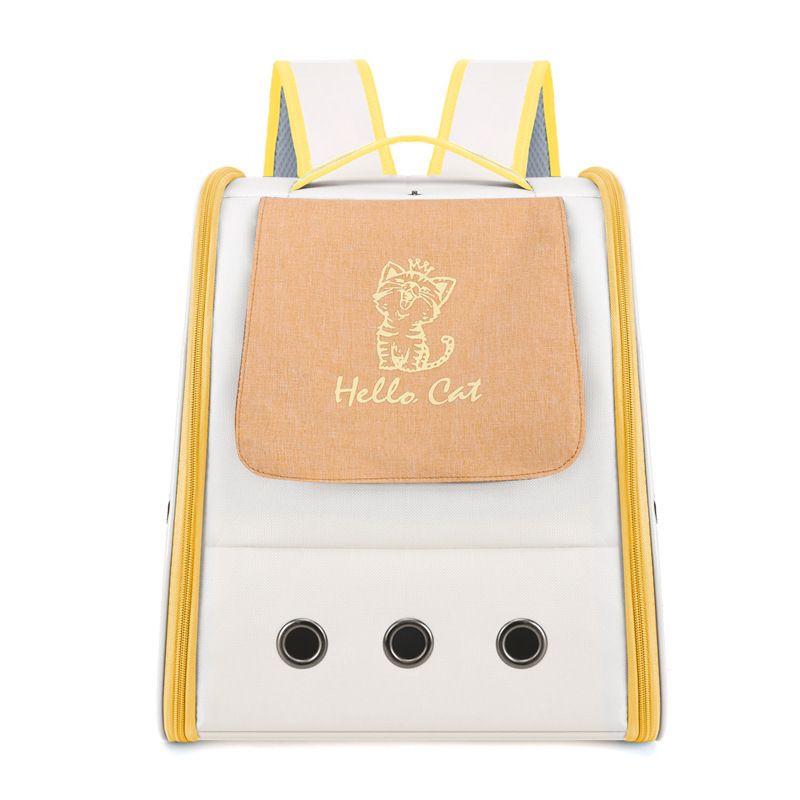 Carrier Large Capacity Outdoor Portable Pet Travel Space Capsule Breathable Visible Backpack Cat Bag_voghion.com