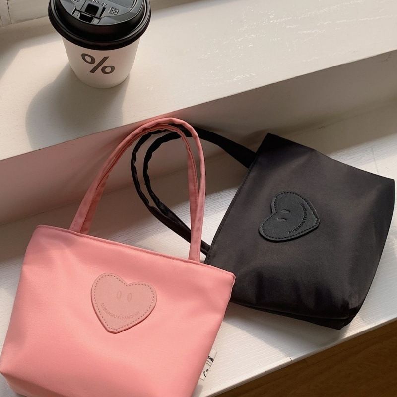 Naylon Mini Ofis Tote Çanta El Çantası 2025 Sonbahar/Kış Yeni Şık Çok Yönlü Küçük Kare Çanta_voghion.com