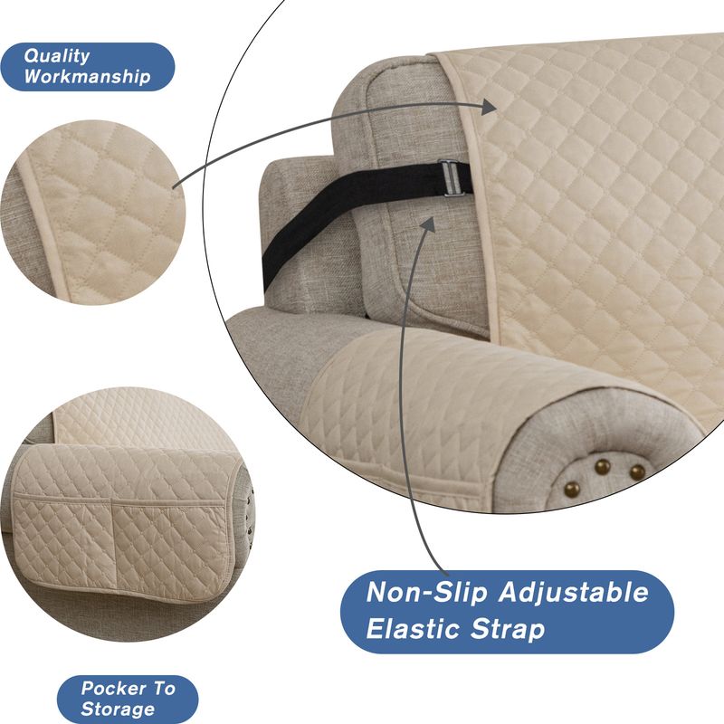 waterproof non-slip pet sofa cushion all-in-one sofa cover towel_voghion.com