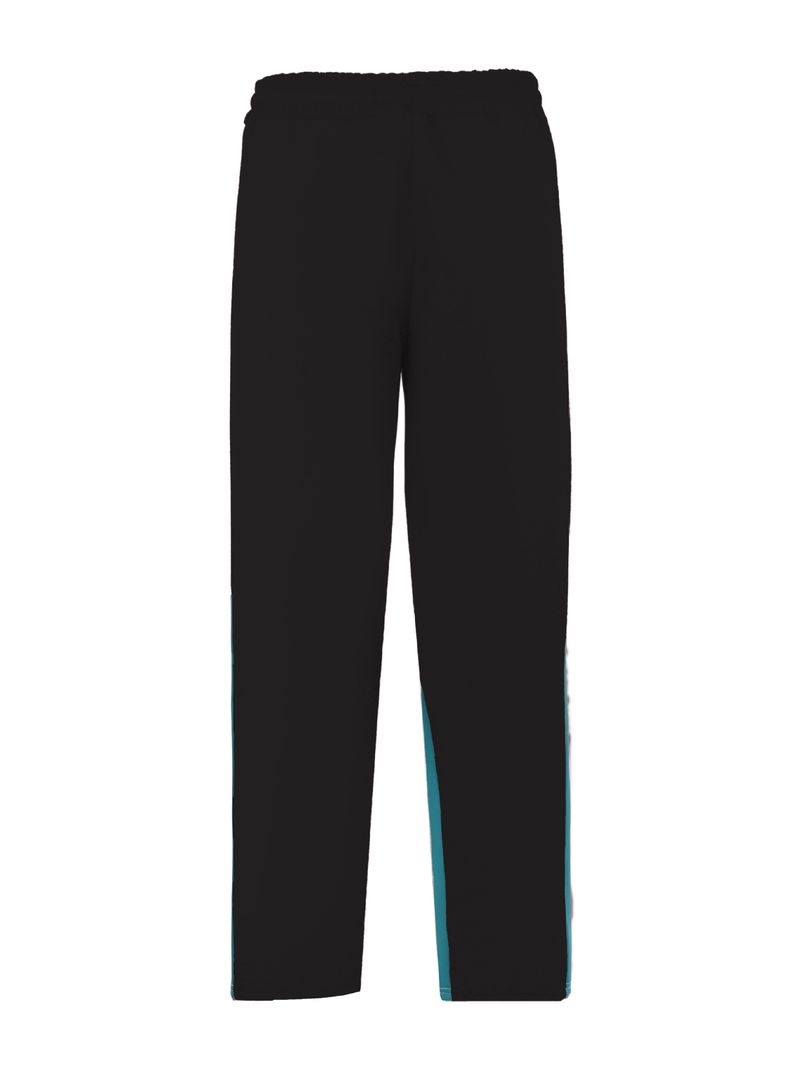 2025 Modische Shein Casual Color Block Button Lange Herren Gerade Hose_voghion.com