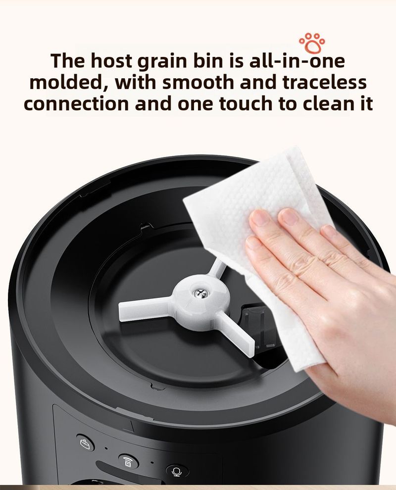 Distributeur automatique de nourriture sans fil Michi avec minuterie pour chiens et chats_voghion.com