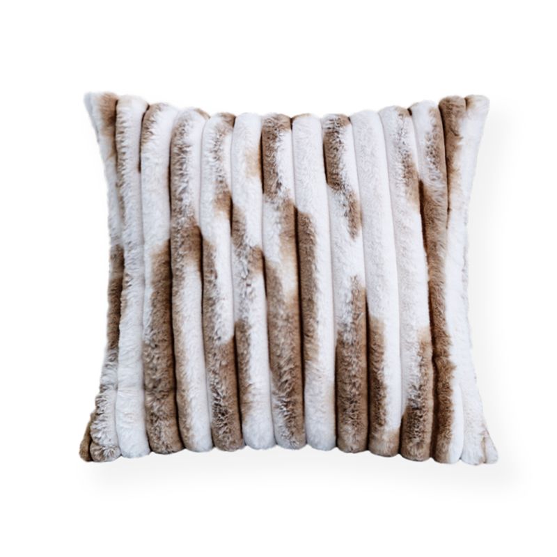 Plush Cushion Cover Solid Decorative Pillows For The Couch Sofa Fluffy Pillow Cover Soft Fur Pillow Cases Home Decor_voghion.com