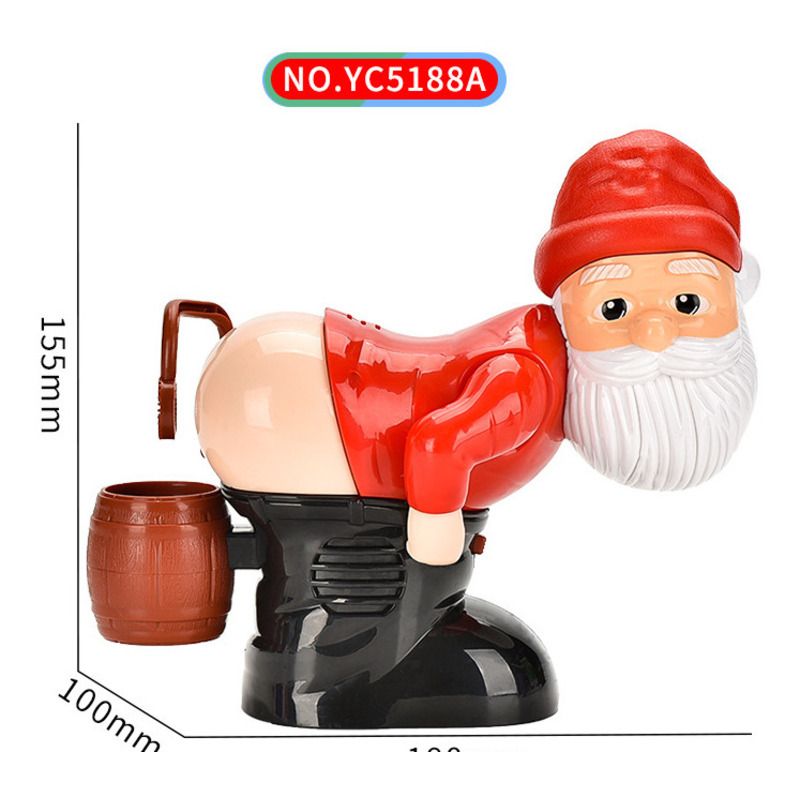 Kerstman Scheet Bellen Machine Speelgoed Lichten Muziek Grappige Bellen_voghion.com