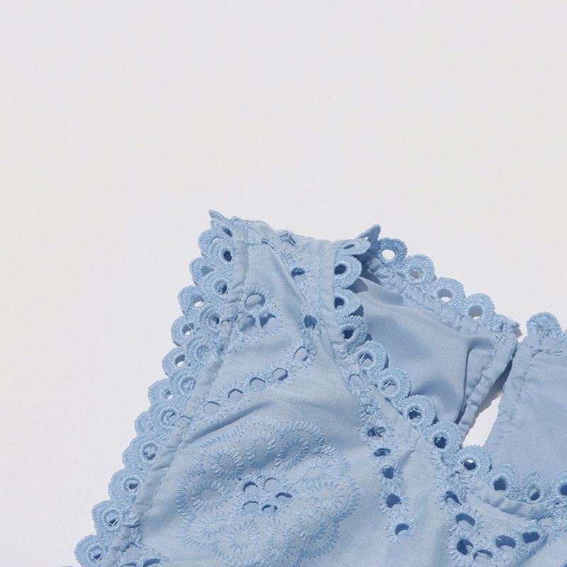 Vêtements pour femmes, col rond, gilet sans manches, taille haute, jupe brodée, costume deux pièces_voghion.com