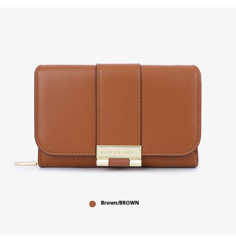 Tailian 2024 Nowy wielofunkcyjny damski portfel krótki Modny prosty i wszechstronny portfel na wiele kart_voghion.com