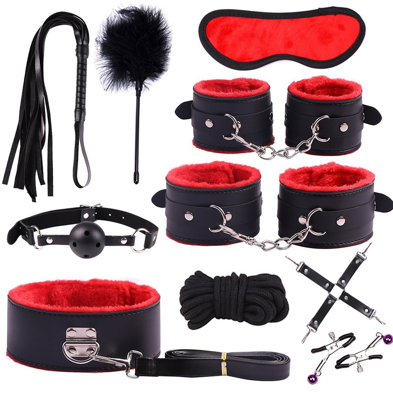SM sexy in pelle set da 10 pezzi_voghion.com