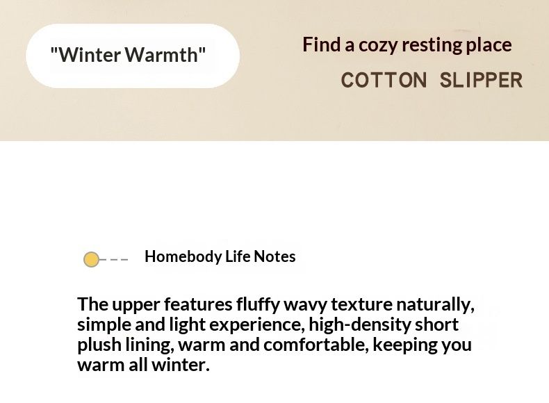 Voyage Voyage Stepping On Clouds Thick-Soled Snow Boots Winter Home Use Warm Maternity Fleece-Lined Thickened Non-Slip Cotton Shoes_voghion.com