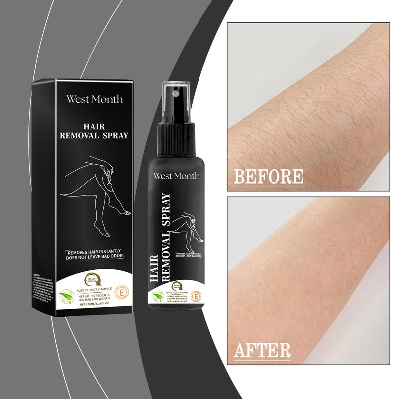 West&Month Cleansing Spray, Refreshing And Gentle Cleansing And Smoothing Body And Skin Spray All Over Armpit Hair Arms_voghion.com