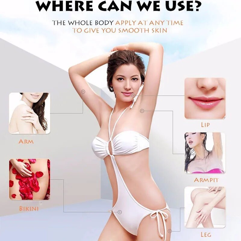 2024 Mini vrući grijač Epilator Parafin Tile Spa Ručni vosak Hine Grijač za tijelo od smole Uređaj za uklanjanje dlačica Alat za uklanjanje dlačica_voghion.com