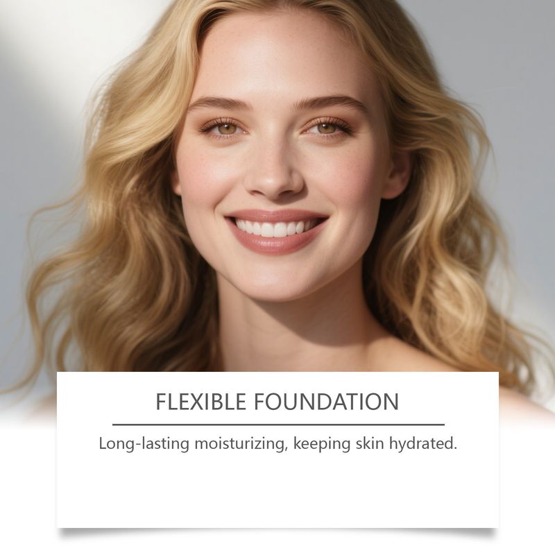 zephoco Leichte, langanhaltende, feuchtigkeitsspendende, nicht klumpende, matte, natürliche, klare Concealer-Foundation_voghion.com