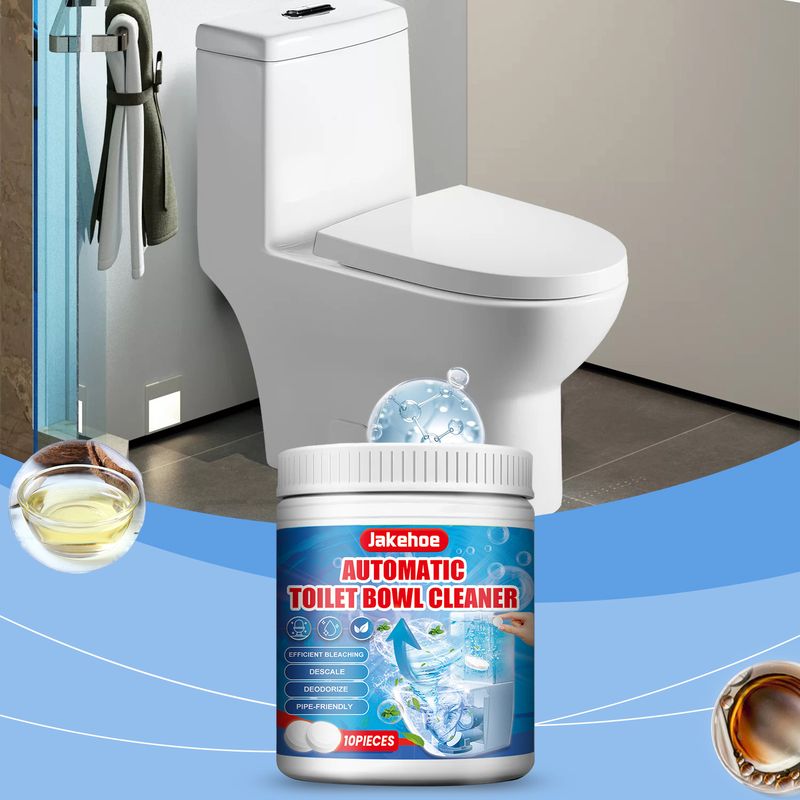 Jakehoe Toilet Decontamination Cleaning Tablets Clean The Toilet, Remove Odors, Remove Urine Stains, Remove Stubborn Stains_voghion.com