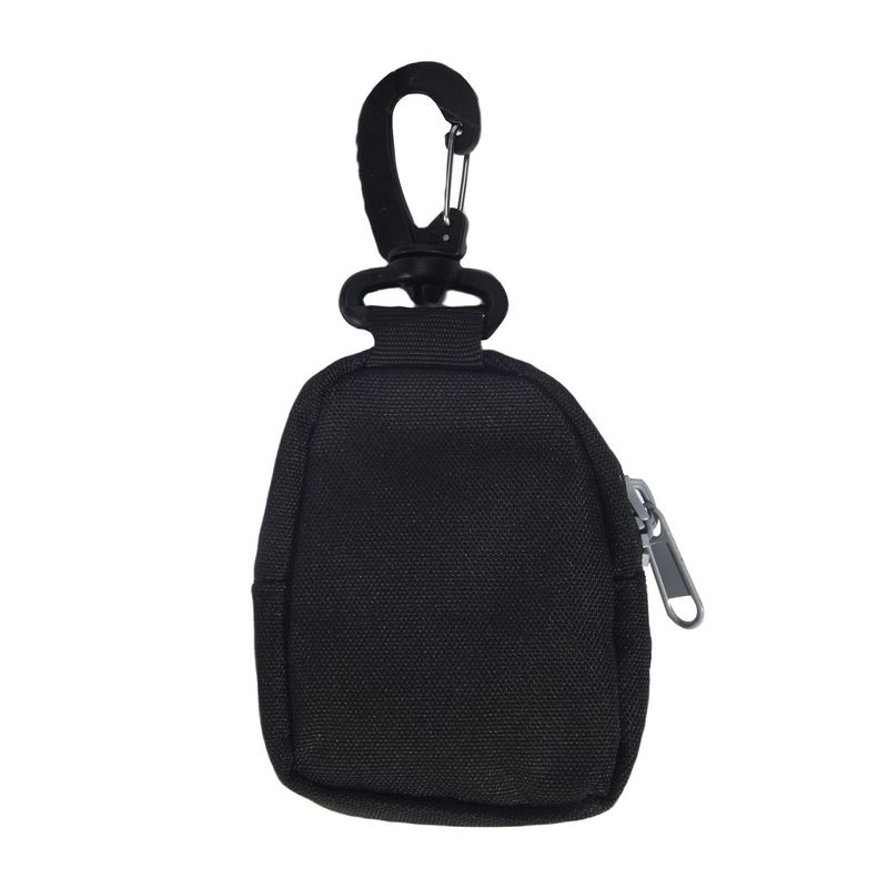 Portamonete minimalista unisex – Portafoglio sottile in tessuto Oxford con chiusura a scatto e cucitura a scatto (nero, mimetico, verde militare, cachi, con/senza cordino)_voghion.com