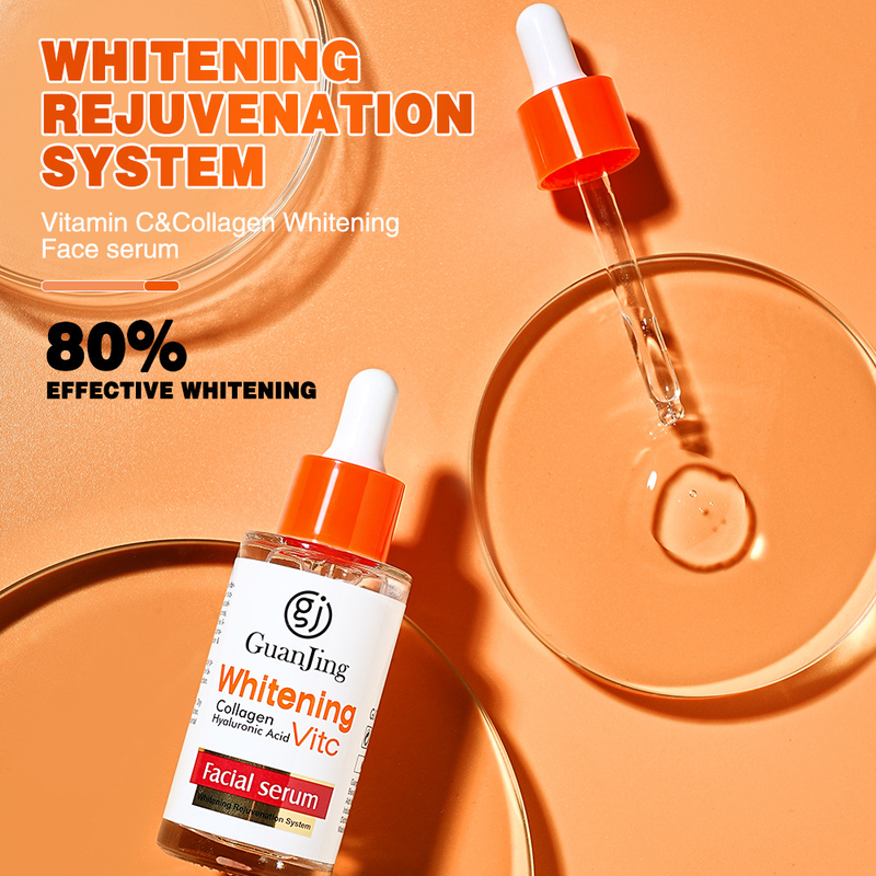 collagen GuanJing bone essence moisturizing, brightening and shrinking pores anti aging vc liquid serum_voghion.com