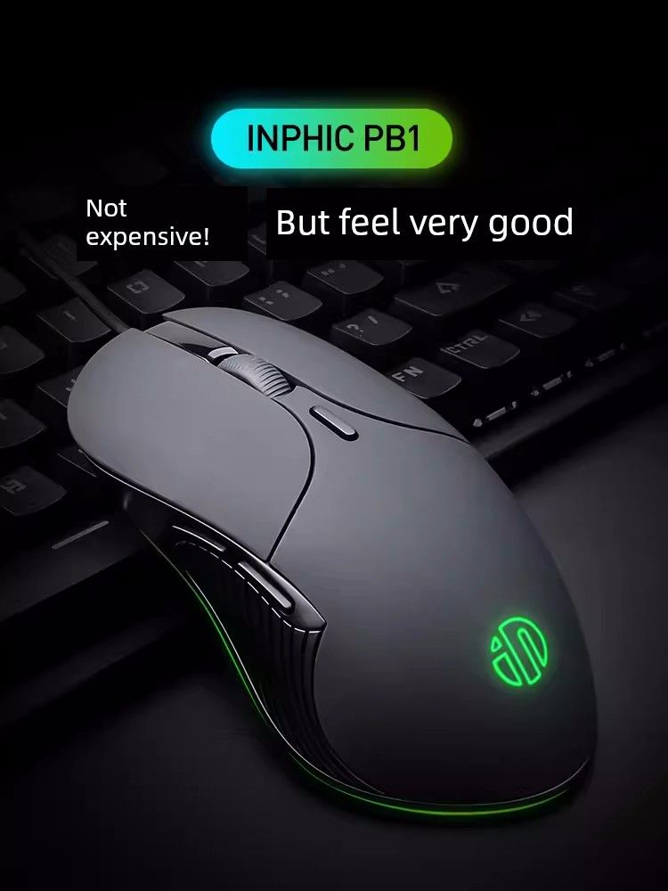 Souris filaire USB pour ordinateur de bureau Internet Cafe d'Inphic_voghion.com