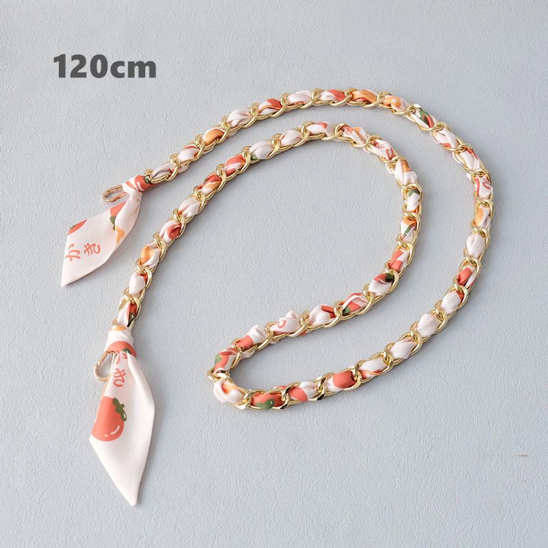 Moda Nuova Sciarpa Versatile in Seta Lunga Primavera Estate Borsa Tracolla Accessori Borsa Tracolla Catena per Telefono_voghion.com