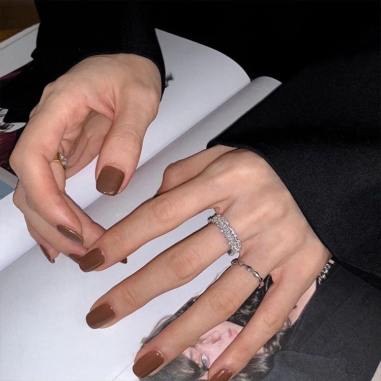 Super Fairy Exquisite Zircon Open Set Korean Personality Simple Versatile Elegant Fashion Ring_voghion.com