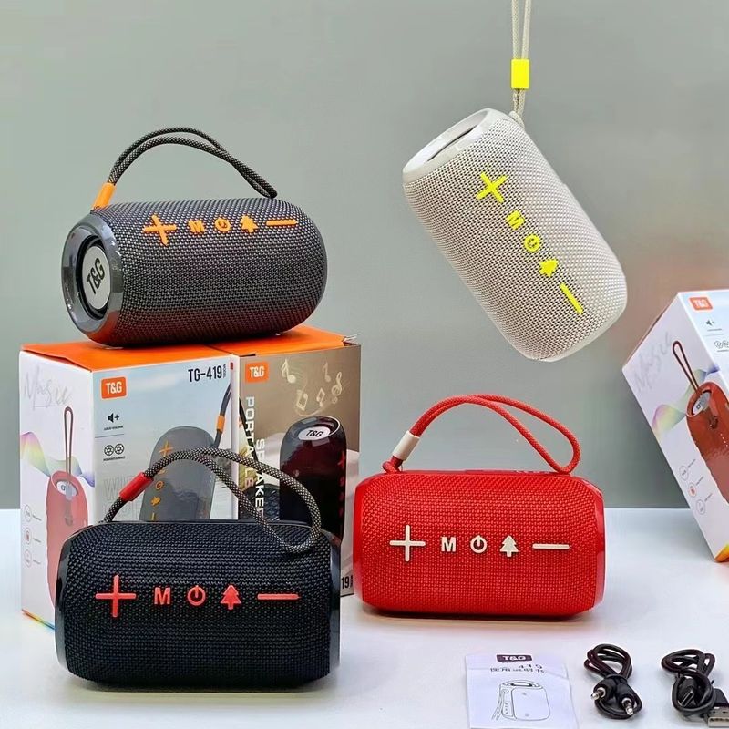 Neu TG419 tragbare drahtlose Bluetooth karte einsetzen TWS outdoor subwoofer geschenk mini_voghion.com