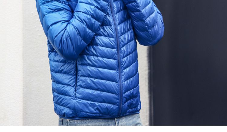 Minimalist Men's New Lightweight Down Jacket Men's Hooded Winter Coat Plus Size Men's Clothing_voghion.com