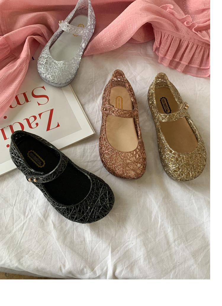 Melissa Kinder Bird's Nest Girls' Fragrant Jelly Baby-Wanderschuhe mit weicher Sohle und Prinzessinnen-Sandalen für kleine Mädchen_voghion.com