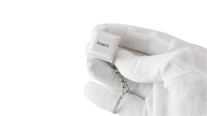 Insert Keyboard with Keychain Widget Light Button and Low-Cost High Quality_voghion.com