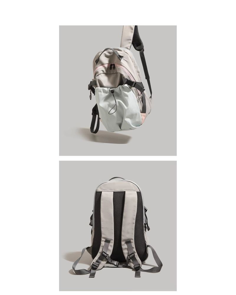 Nylongewebe 2025 Mode Großer Leichter Rucksack Für Mittel- Und Oberschüler Schulreisetasche Für Kurztrips_voghion.com
