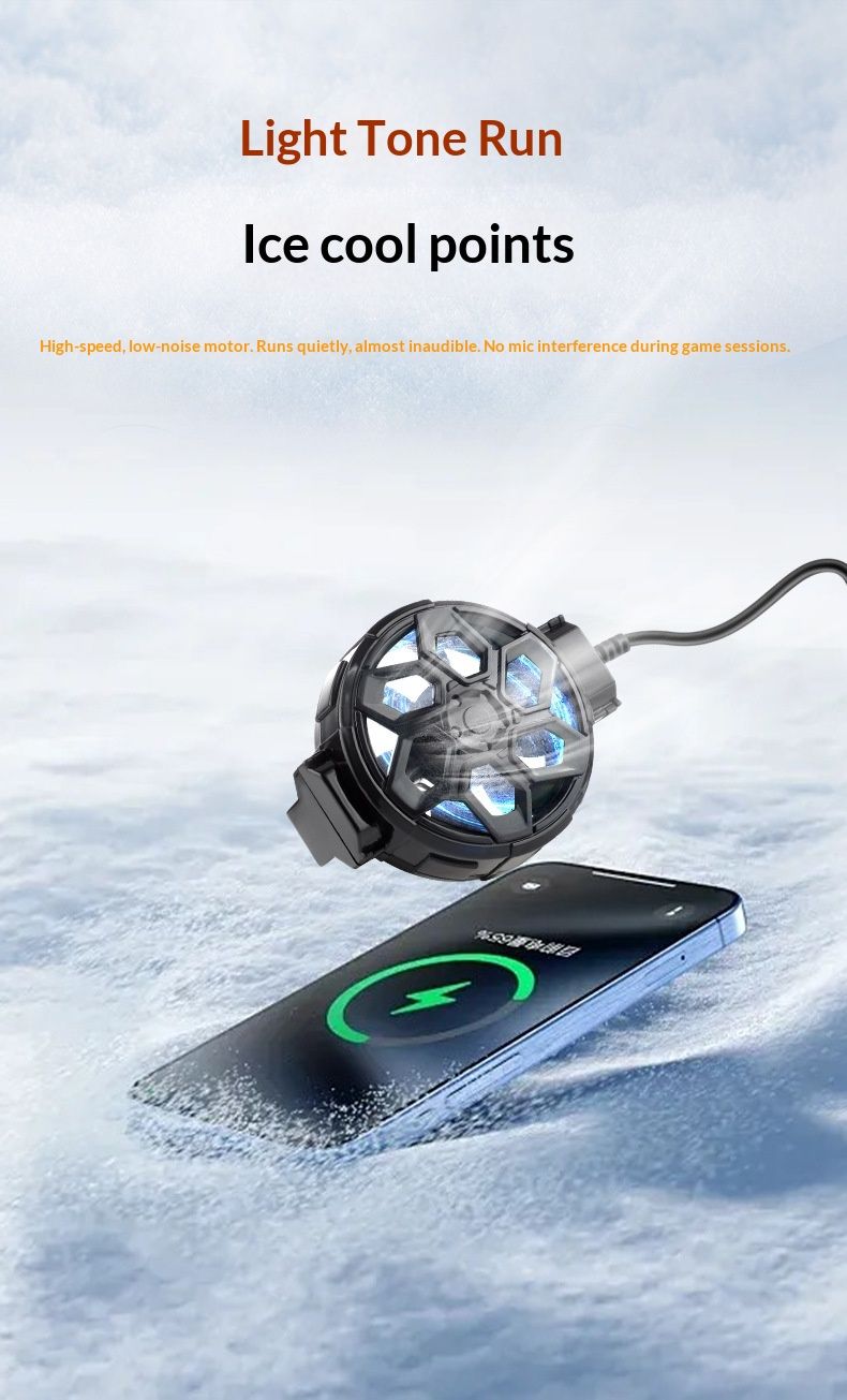 Fabricant en gros X16 Refroidisseur d'air pour téléphone portable à bas prix et haut volume, silencieux et lumineux, appareil de refroidissement pour PUBG_voghion.com