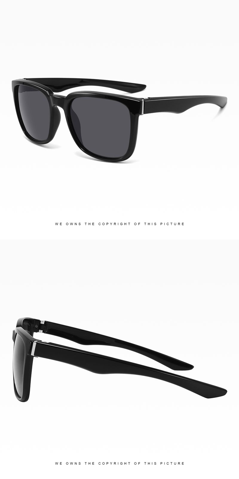 High Quality Sports Sunglasses Unisex PC Frame UV400 Polarized Mirror Lens Sun Glasses for Men_voghion.com