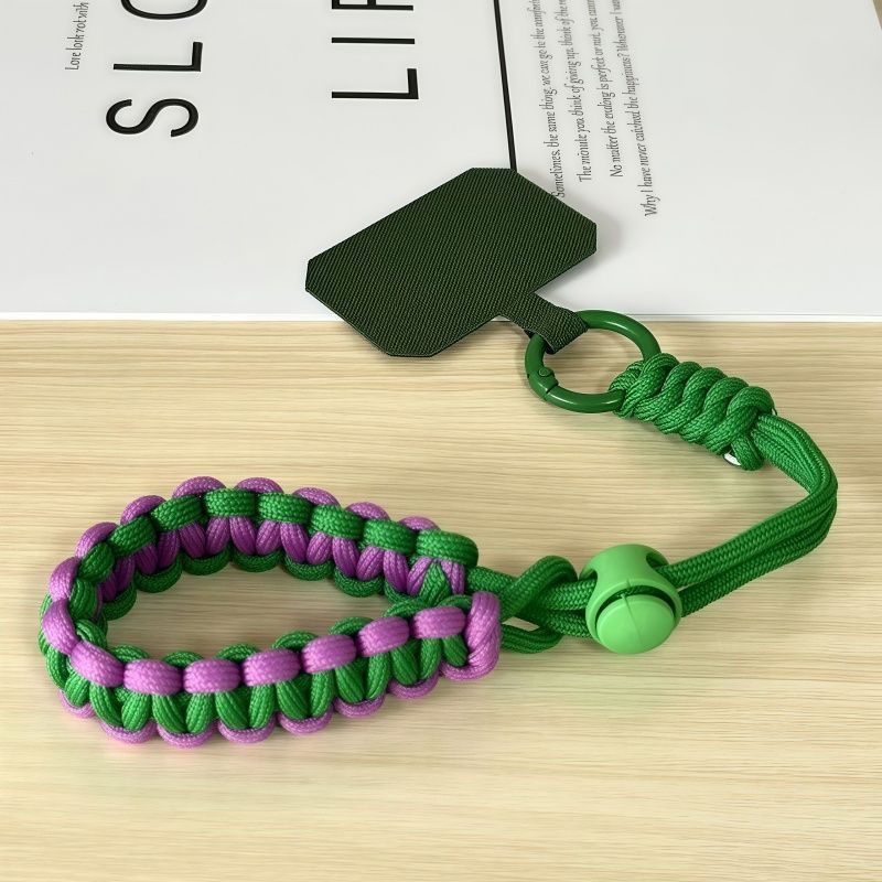 Adjustable Short Wrist Strap High-end Phone Chain Clip Pad New Outdoor Water Bottle Lanyard_voghion.com
