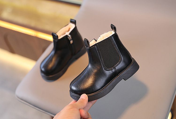 Scarpe per bambini alla moda Stivali alla moda per bambini Stivali in cotone per ragazzi Stivali da neve alla moda per ragazze Antivento Warm Tide_voghion.com