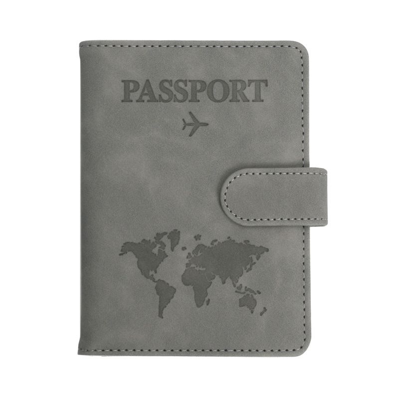 PU Spot Passport Bag, Multi-function ID Bag, Storage Bag, Passport Holder, Anti-theft Brush, Passport Holder._voghion.com