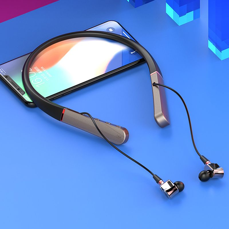 Auricolare wireless Bluetooth Qualità audio Hi-Fi Riduzione del rumore Connessione stabile Auricolari magnetici in-ear_voghion.com