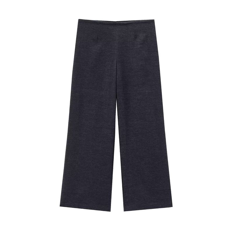 Women's clothing 2024 summer new item denim linen suit vest lantern pants set_voghion.com