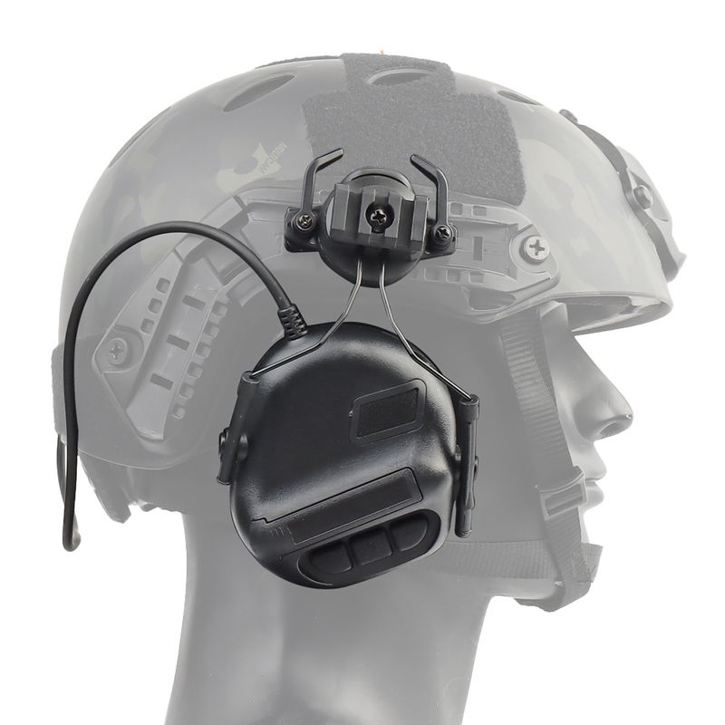 Taktisches IPSC-Kommunikations-Headset mit Geräuschunterdrückung im Over-Ear-Helmstil der fünften Generation in Vollfarbe_voghion.com