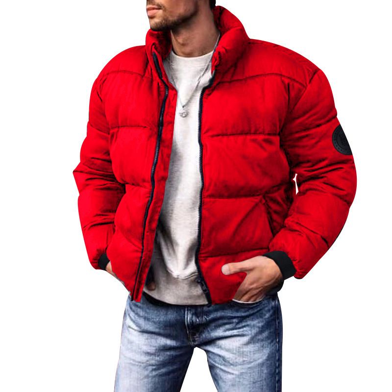 2024 Inverno Neue Herren-Baumwolljacke, Täglich Lässig, Winddicht Und Kältebeständig, Warme Baumwollkleidung_voghion.com