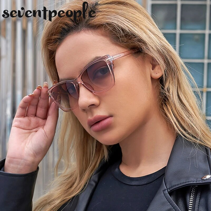 Fashion Vintage Small Cat Eye Sunglasses Women Designer Retro Cateye Sun Glasses for Ladies New Fashion Square Sunglass Female_voghion.com