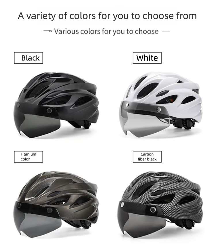 Casque de vélo monobloc HTELVIS pour homme et femme, léger et sécuritaire, nouveauté été_voghion.com