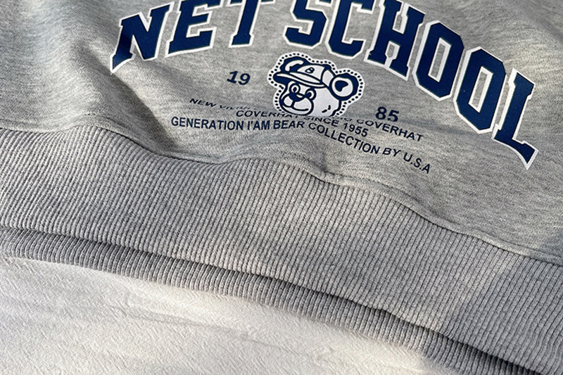 Children's Autumn New Set Zipper Cartoon Sweater Boys' Letter Print Top Cool and Handsome Denim Pants_voghion.com