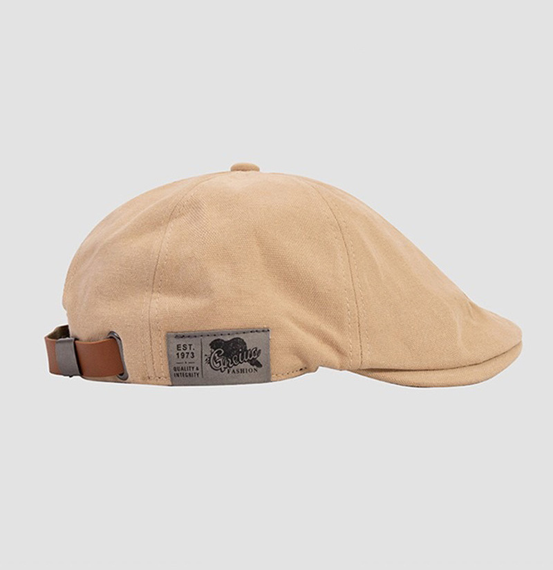 Men Hats Berets British Western Style Cap Classic Winter Woman Vintage Linen Beret_voghion.com