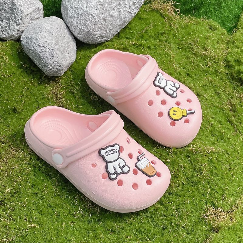 Pantofole da uomo Baotou in EVA antiscivolo e odorose, da esterno, per genitori e figli, estive, 2025_voghion.com