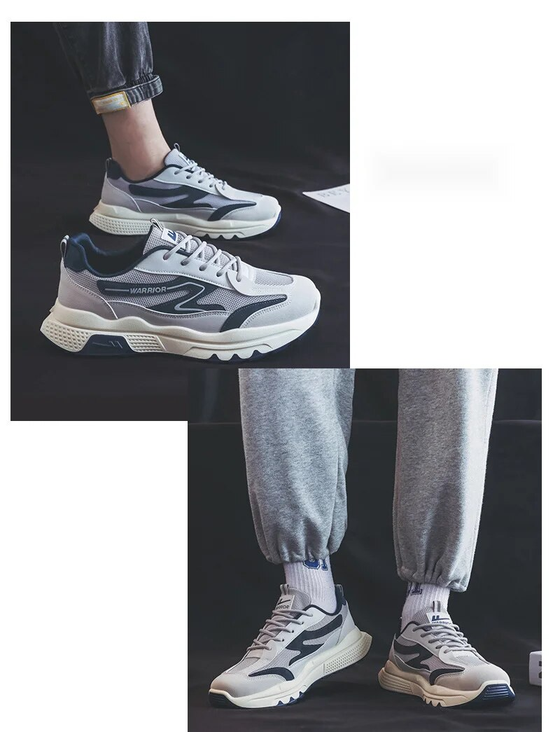 Herren Sport 2024 Sommer Neue Mesh Atmungsaktive Freizeitschuhe, Laufschuhe_voghion.com