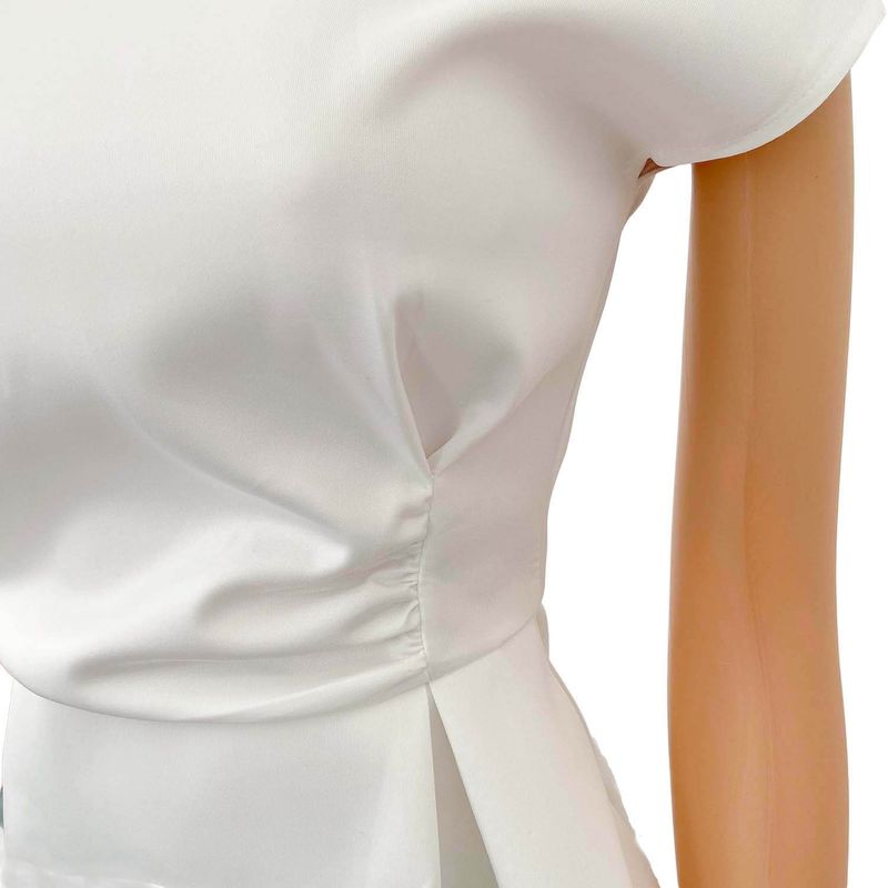 Vestito estivo sexy e attillato con volant, nuovo e oversize per la mamma_voghion.com