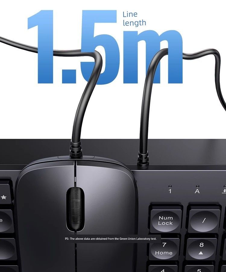 lian 007 Set Mouse Office Desktop Computer Ku004 With Wireless Keyboard_voghion.com