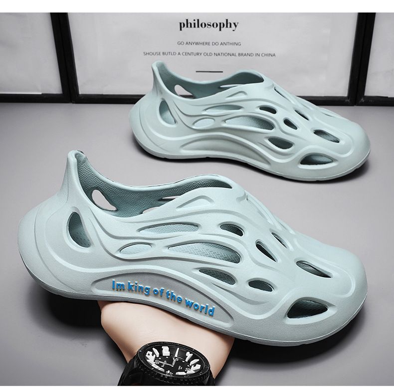 Sandale Baotou pentru bărbați, pantofi de plajă, pantofi casual Eva pentru grădină, la modă pentru bărbați_voghion.com